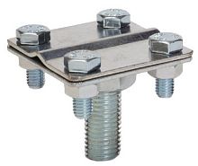 Соединитель проводника для молниеприемника DKC Jupiter круглый 8-10мм и плоский 25мм картинка